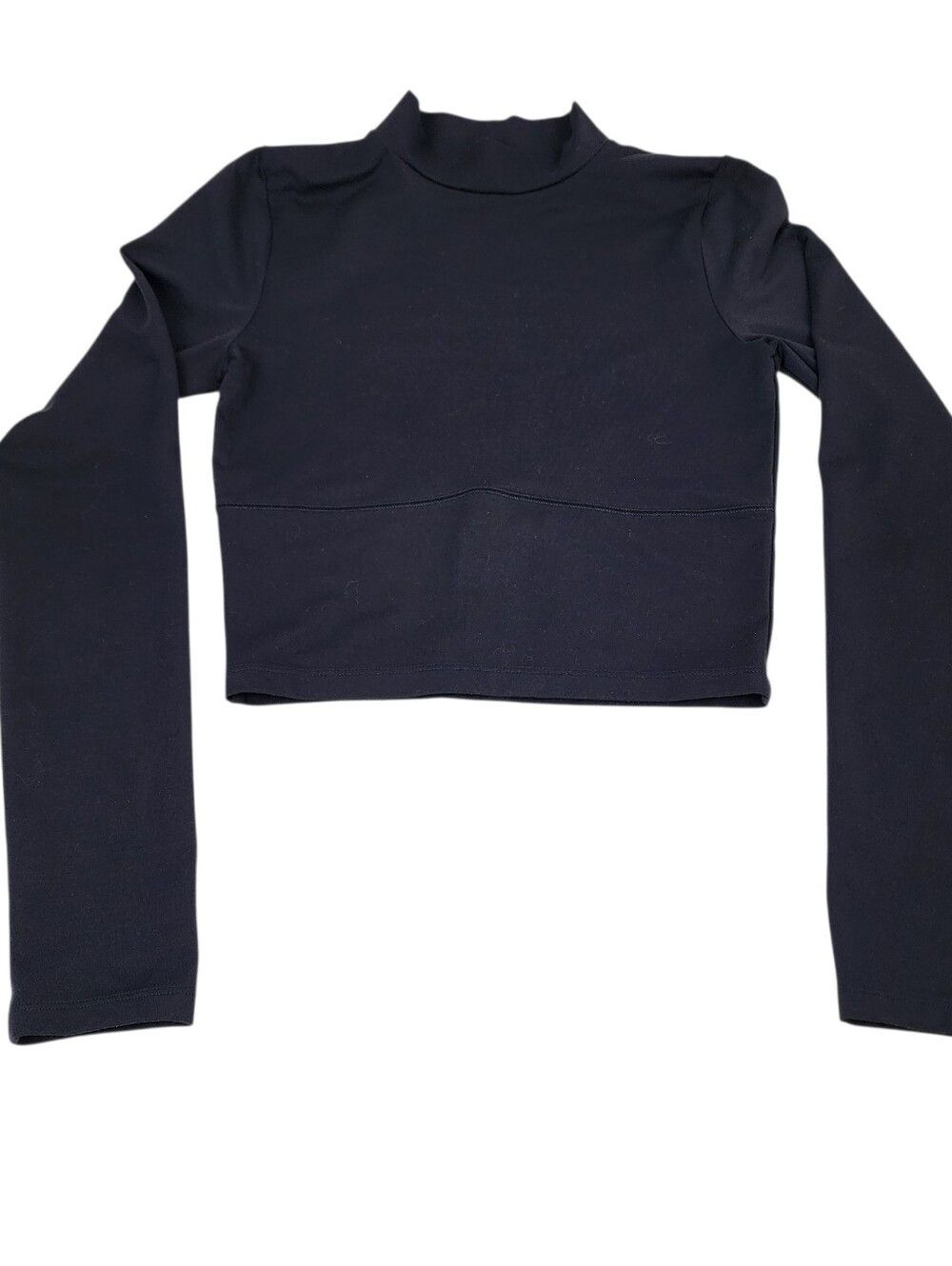 Under Armour Womens XS Fitted Long Sleeve Athletic Shirt Black Compression Top - Picture 2 of 6